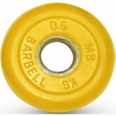 Диск BARBELL Стандарт MB-PltC31-0,5 Диск BARBELL Стандарт MB-PltC31-0,5