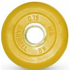 Диск BARBELL Стандарт MB-PltC31-0,75 Диск BARBELL Стандарт MB-PltC31-0,75