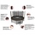 Батут UNIX line 12 ft Black&Brown (inside) Батут UNIX line 12 ft Black&Brown (inside)