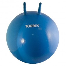 Мяч-попрыгун "TORRES", арт.AL100455, с ручками, диам. 55 см, эласт. ПВХ, с насосом, синий Мяч-попрыгун "TORRES", арт.AL100455, с ручками, диам. 55 см, эласт. ПВХ, с насосом, синий