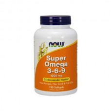 NOW Super Omega 3-6-9 1200 мг 180 капсул NOW Super Omega 3-6-9 1200 мг 180 капсул