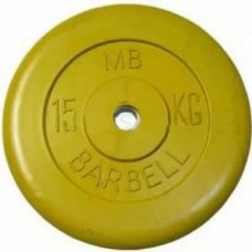 Диск BARBELL Стандарт MB-PltC50-15 Диск BARBELL Стандарт MB-PltC50-15