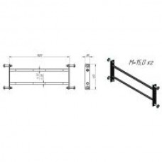 Диск BARBELL Евро-классик с хватами MB-PltBS-15 Диск BARBELL Евро-классик с хватами MB-PltBS-15