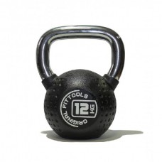 Гиря 12 кг с хромированной ручкой полиуретановая (CPU) FT-KB-CPU-12 Гиря 12 кг с хромированной ручкой полиуретановая (CPU) FT-KB-CPU-12
