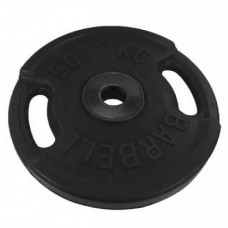 Диск BARBELL Евро-классик с хватами MB-PltBS-50 Диск BARBELL Евро-классик с хватами MB-PltBS-50