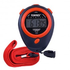 Секундомер "TORRES Stopwatch", арт.SW-002, часы, будильник, дата, шнур с карабином, черно-красный Секундомер "TORRES Stopwatch", арт.SW-002, часы, будильник, дата, шнур с карабином, черно-красный