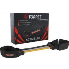 Эспандер "TORRES латеральный" арт.AL0045, дл. 29 см, три шнура, сопр-е 9-34 кг, манж. лип., ор-черн Эспандер "TORRES латеральный" арт.AL0045, дл. 29 см, три шнура, сопр-е 9-34 кг, манж. лип., ор-черн