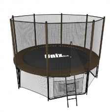 Батут UNIX line 12 ft Black&Brown (outside) Батут UNIX line 12 ft Black&Brown (outside)
