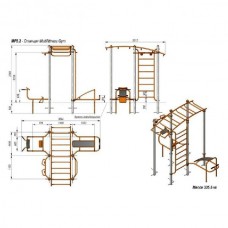 Станция Multifittness Gym MF5.2 Станция Multifittness Gym MF5.2