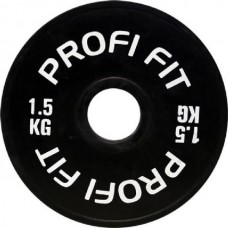 Диск для штанги каучуковый PROFI-FIT DSO-K51-1,5 Диск для штанги каучуковый PROFI-FIT DSO-K51-1,5