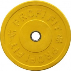 Диск для штанги каучуковый PROFI-FIT DSO-K51-15 Диск для штанги каучуковый PROFI-FIT DSO-K51-15
