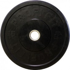 Диск для штанги каучуковый PROFI-FIT DSO-K51-15B Диск для штанги каучуковый PROFI-FIT DSO-K51-15B
