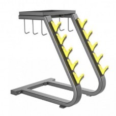 Стойка для штанг и аксессуаров DHZ Fitness E-1053В Стойка для штанг и аксессуаров DHZ Fitness E-1053В