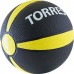 Медбол "TORRES 1 кг", арт.AL00221, резина, диаметр 19,5 см, черно-желто-белый Медбол "TORRES 1 кг", арт.AL00221, резина, диаметр 19,5 см, черно-желто-белый