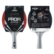 Ракетка для н/т TORRES Profi 5*, арт.TT0009, для спортсменов, накладка 2,0 мм, конич. ручка Ракетка для н/т TORRES Profi 5*, арт.TT0009, для спортсменов, накладка 2,0 мм, конич. ручка