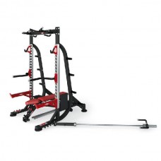 Полурама с фиксируемой скамьей и аксессуарами (полная) Panatta HALF RACK FULL 1HP234 Полурама с фиксируемой скамьей и аксессуарами (полная) Panatta HALF RACK FULL 1HP234