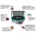 Батут UNIX line 12 ft SUPREME (green) Батут UNIX line 12 ft SUPREME (green)