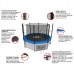Батут UNIX line 10 ft inside (blue) Батут UNIX line 10 ft inside (blue)