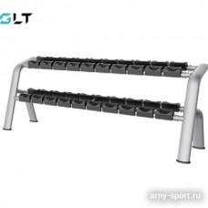 GLT 702 Стойка для гантелей на 10 пар GLT 702 Стойка для гантелей на 10 пар
