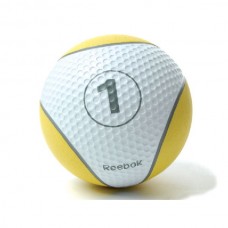 Мяч тренировочный Reebok 1 кг, желтый Мяч тренировочный Reebok 1 кг, желтый